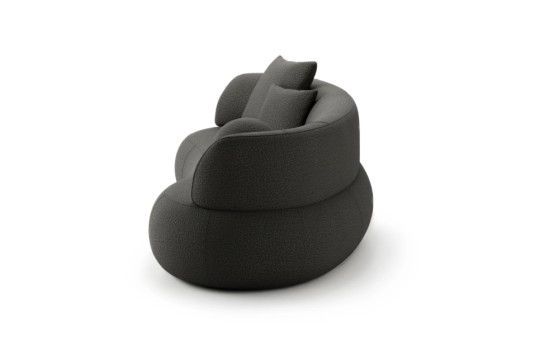 grafitowa sofa 
