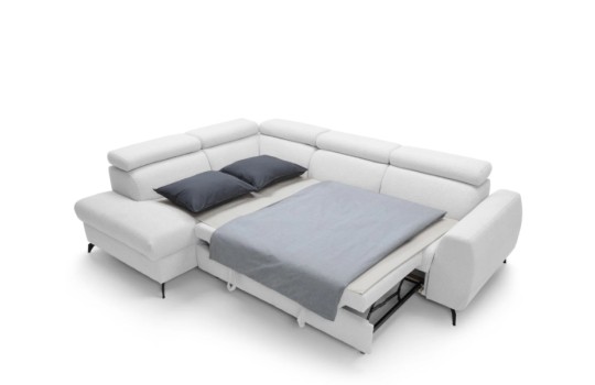 rozkładany narożnik dla gości 