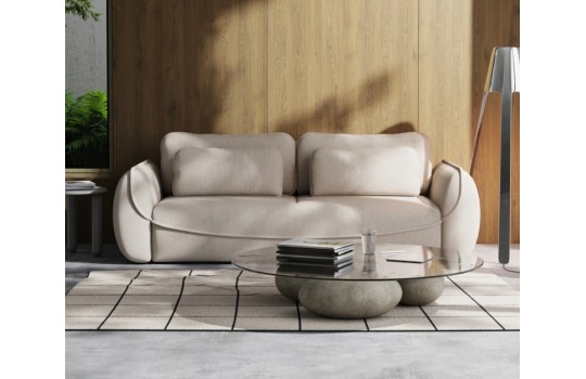 duża sofa z poduszkami