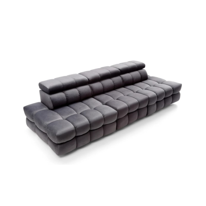 sofa z podnoszonymi zagłówkami 