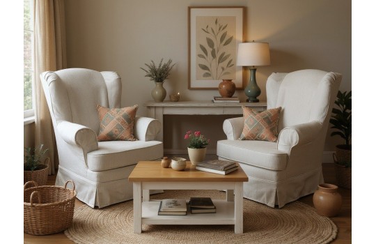 zestaw dwóch foteli 