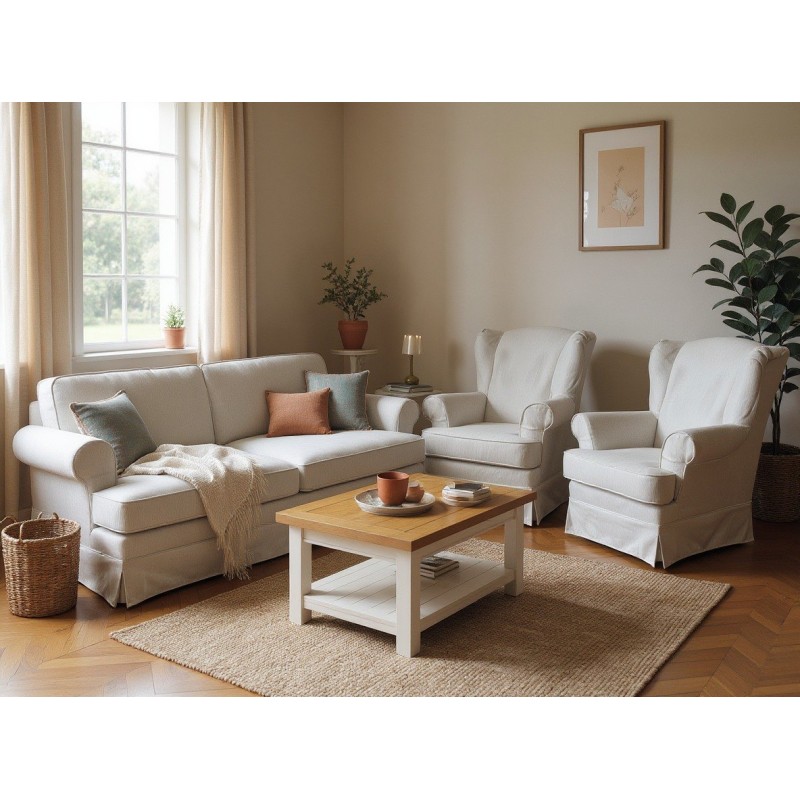 dwa fotele typu uszak 