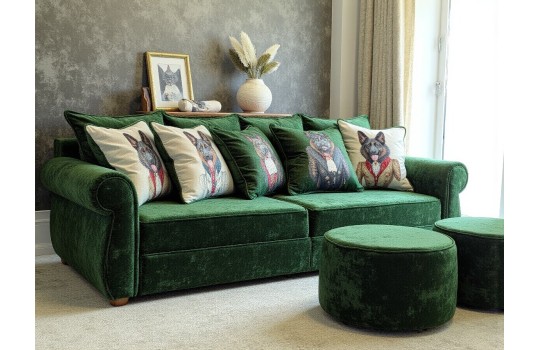elegancka sofa gold 