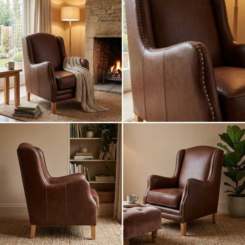 piękne detale w fotelu 