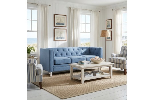 Kanapa Chesterfield pikowana Doria - na wymiar 