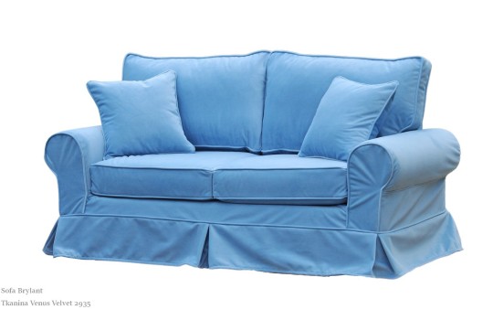błękitna sofa brylant 