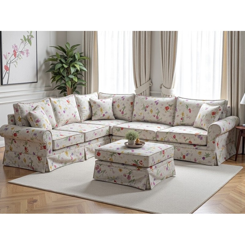 sofa w prowansalskim stylu 