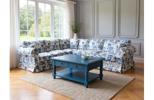 Duży narożnik w kwiaty 