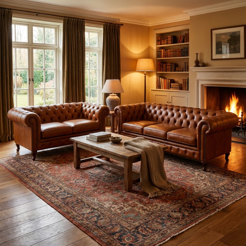 skórzane sofy na nóżkach 