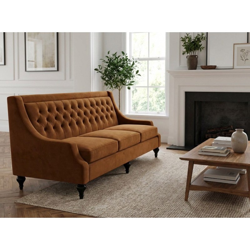 Sofa w stylu Hampton Cardif 2 osobowa