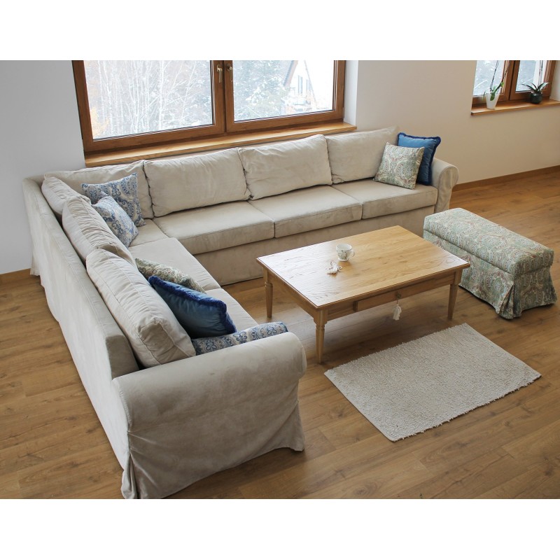 Kwiecista sofa ze ściąganym pokrowcem Luis