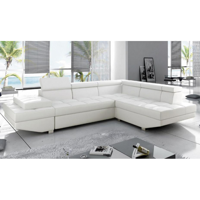 Narożnik z regulowanymi zagłówkami - Linda