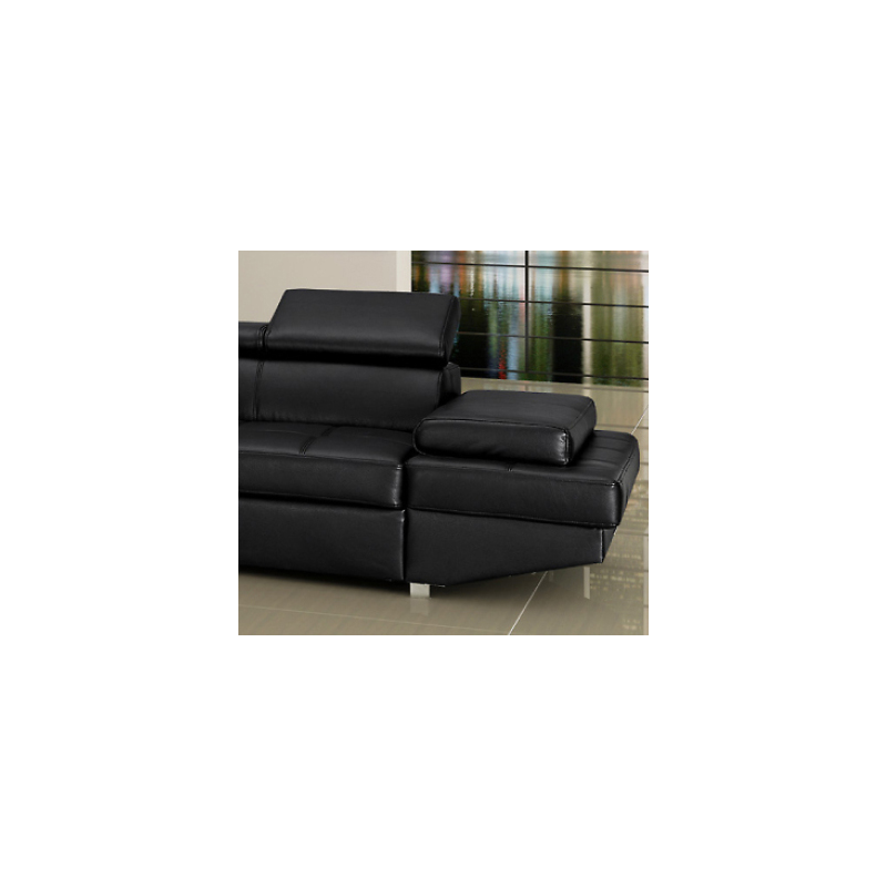 Narożnik ze skóry ekologicznej - Linda