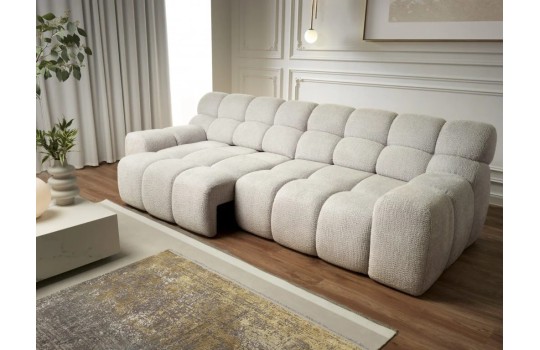 Sofa Sempre 288 cm, wysuwane siedzisko