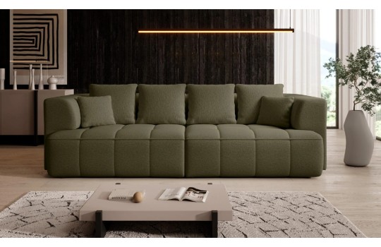 Sofa z regulowanym siedziskiem Modu 286 cm