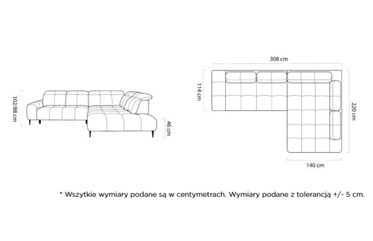 Wymiary Iron L