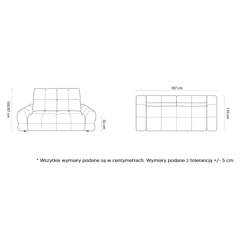 Komplet wypoczynkowy Cejlon 3+2+1 Komplet wypoczynkowy Cejlon 3+2+1