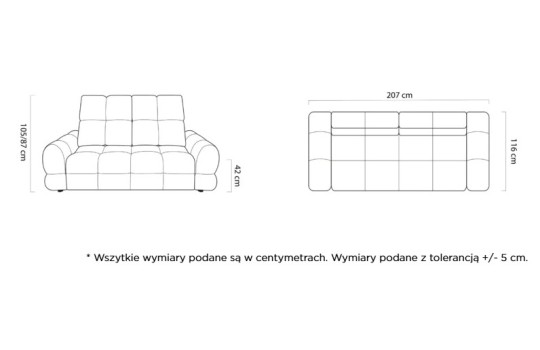 Komplet wypoczynkowy Cejlon 3+2+1 Komplet wypoczynkowy Cejlon 3+2+1