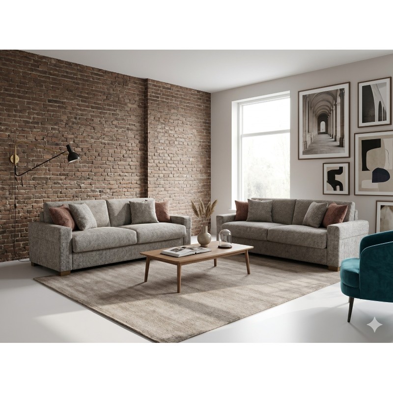 Wygodna Sofa z włoskim stelażem Toskania 200 cm