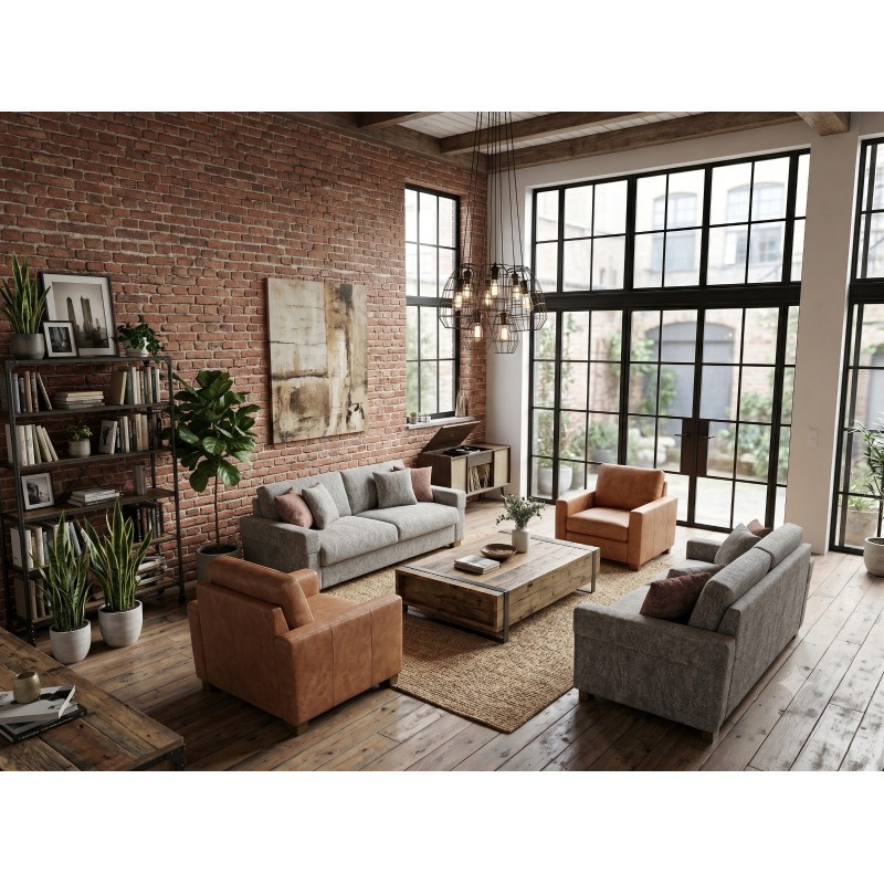 Wygodna Sofa z włoskim stelażem Toskania 200 cm