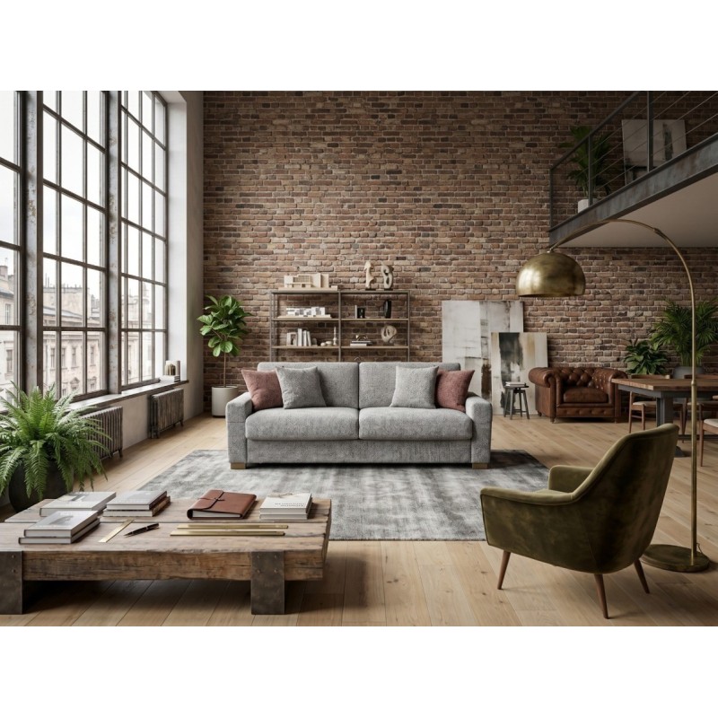 Wygodna Sofa z włoskim stelażem Toskania 200 cm Wygodna Sofa z włoskim stelażem Toskania 200 cm