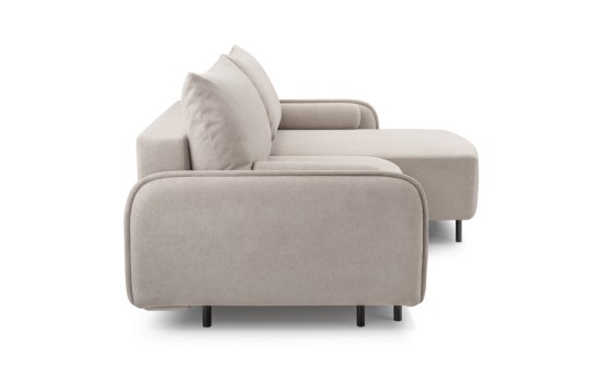 mała sofa z szezlongiem