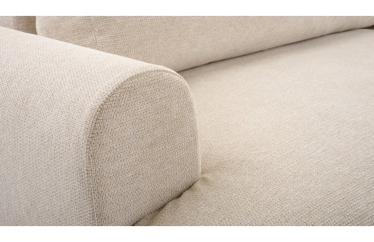 Minimalistyczny narożnik Odeon 260x150 cm