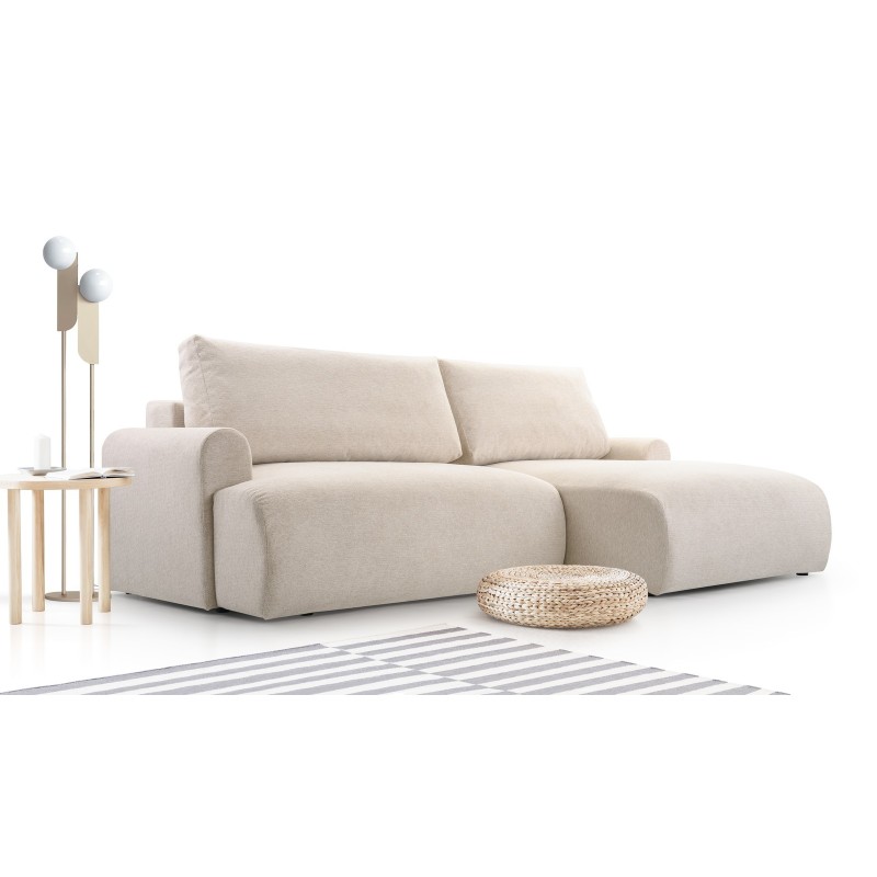 Minimalistyczny narożnik Odeon 260x150 cm