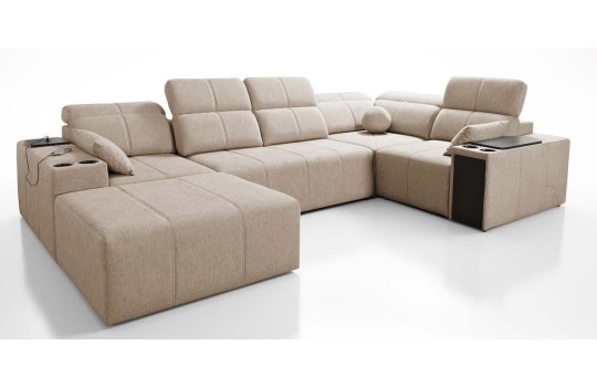 Przestronny Narożnik Moss IV 202 x 359 x 219 cm