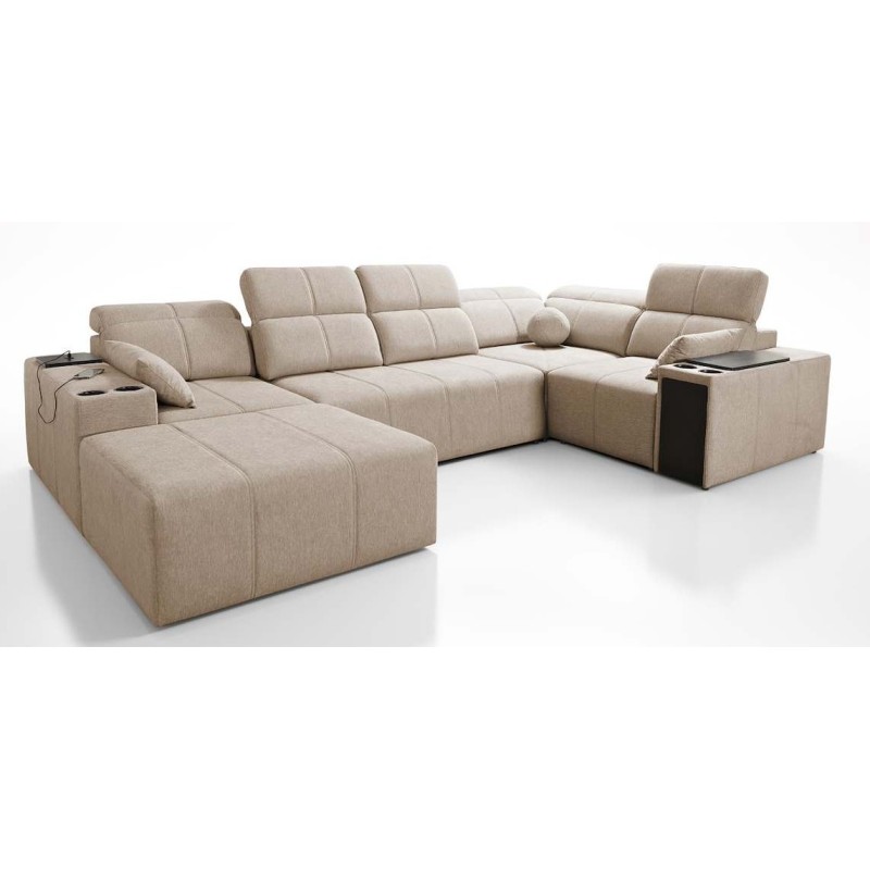 Przestronny Narożnik Moss IV 202 x 359 x 219 cm