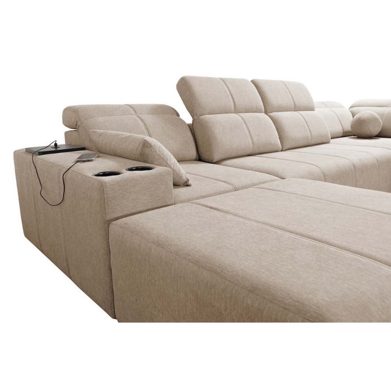 Przestronny Narożnik Moss IV 202 x 359 x 219 cm