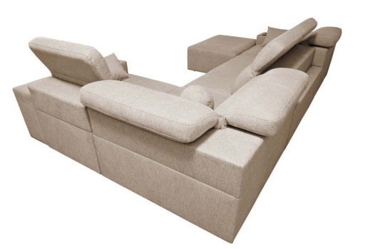 Przestronny Narożnik Moss IV 202 x 359 x 219 cm