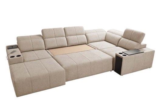 Przestronny Narożnik Moss IV 202 x 359 x 219 cm