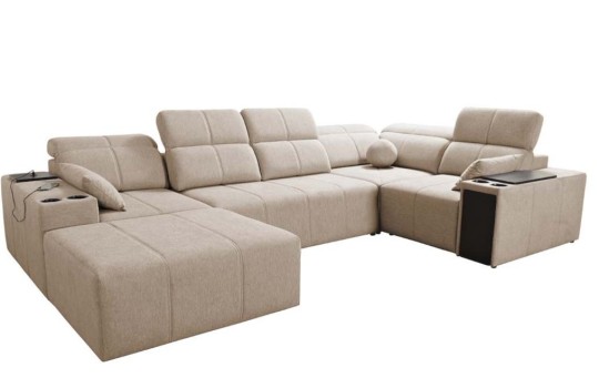 Przestronny Narożnik Moss IV 202 x 359 x 219 cm