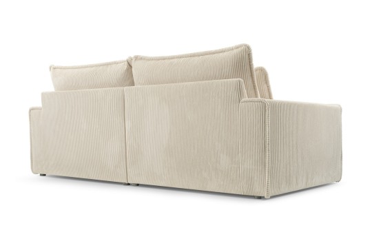 sofa z tyłu obita materiałem