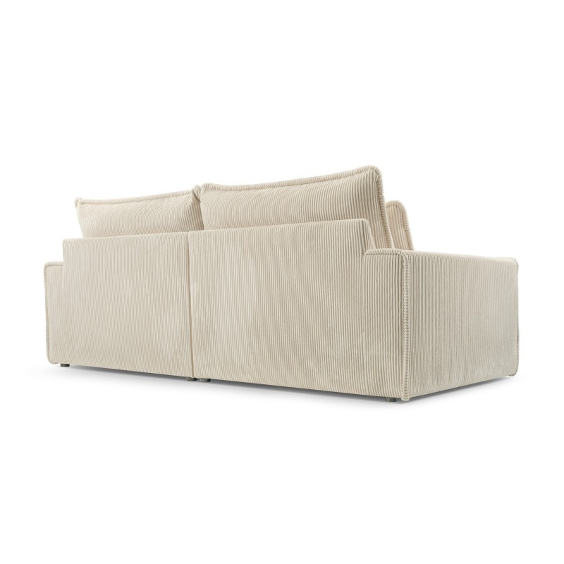 sofa z tyłu obita materiałem