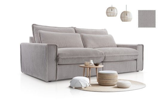 Sofa w nowoczesnym stylu Belira 238 cm