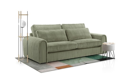 zielona sofa oliwkowa