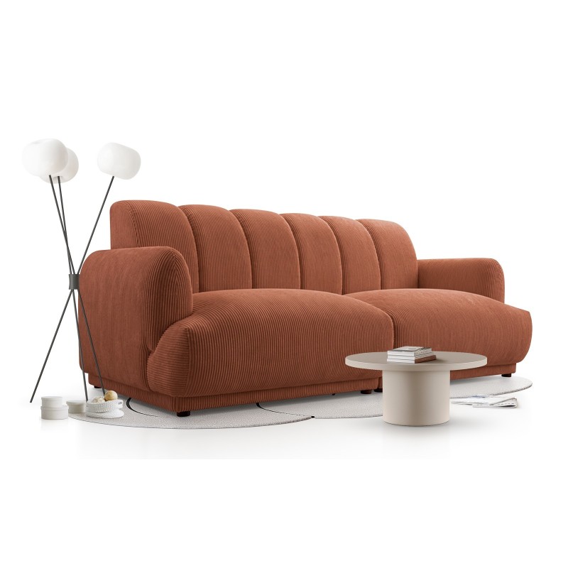 Sofa z przeszyciami Atimi 204 cm