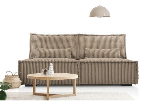 jasnobrązowa sofa