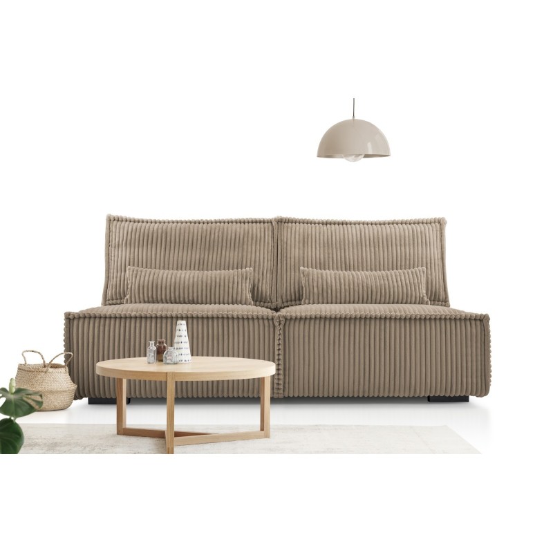 jasnobrązowa sofa