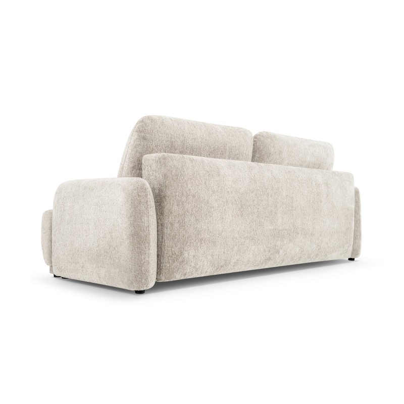 sofa w tkaninie z każdej strony