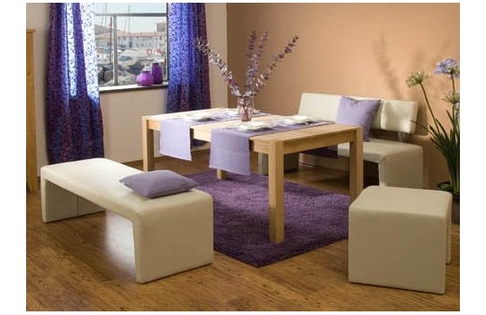 Ławeczka i stół do jadalni Gordon 