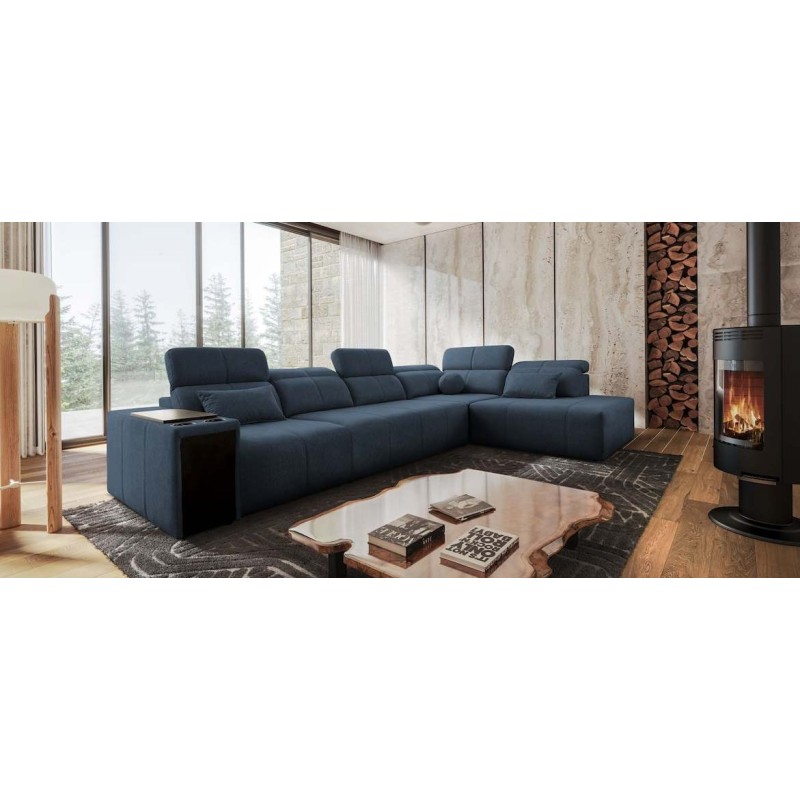 Rodzinny narożnik Moss XI 359 x 230 cm z funkcją spania