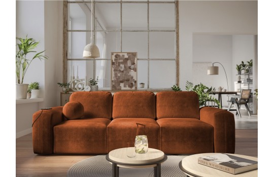 Wygodna sofa NATANIELA 256 cm