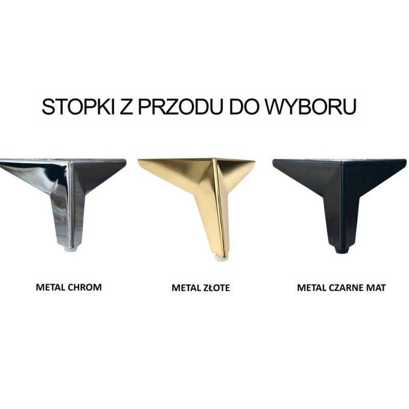 Nóżki z przodu do wyboru do sofy Wega