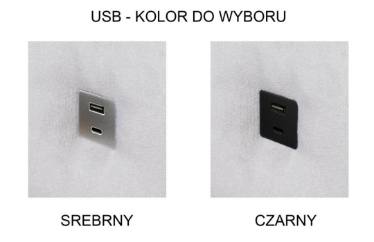 Port USB do wyboru do sofy Wega