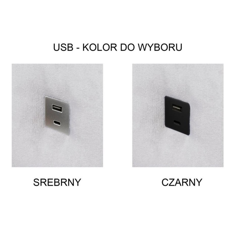 Port USB do wyboru do sofy Wega