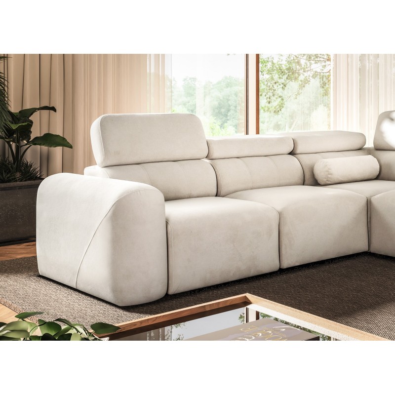 Narożnik LAREN III MIX 273 x 272 cm - z elektrycznym podnóżkiem Narożnik LAREN III MIX 273 x 272 cm - z elektrycznym podnóżkiem