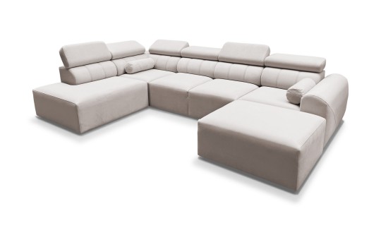 Narożnik LAREN IV 212 x 343 x 182 cm w kształcie litery U